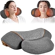 Photo 1 of 2025 New 3-in-1 Neck Massage Pillow, Neck Hump Massage, Cervical Traction, Memory Foam Heated Neck Support Pillow, Adjustable Orthopedic Pillow for Side and Back Sleepers
