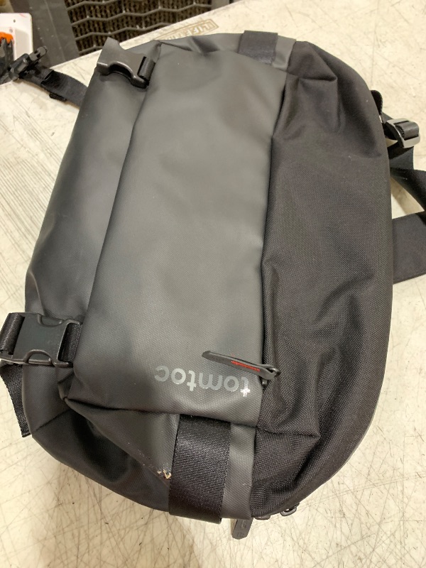 Photo 1 of tomtoc Sling Bag Crossbody Backpack EDC Daypack for Men Women Minimalist Chest Shoulder bag for 2024 New 14" MacBook Pro, 13" MacBook Air, 11" iPad Air, Daily Use, Work, Travel - S Size

