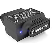 Photo 1 of BlueDriver Bluetooth Pro OBDII Scan Tool for iPhone & Android - No Subscription Fee - OBD2 Car Scanner and Code Reader - Diagnose Check Engine, ABS, SRS, Airbag & 7000+ Issues on Vehicles 1996+
