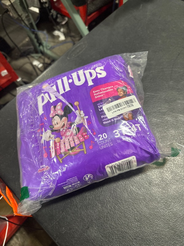 Photo 1 of Pull-Ups Girls' Potty Training Pants, Size 3T-4T Training Underwear (32-40 lbs), 20 Count