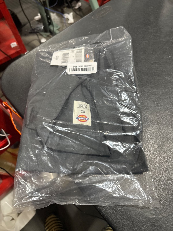 Photo 1 of Dickies Men's Big and Tall Short Sleeve Work Shirt, Charcoal, Extra Large
