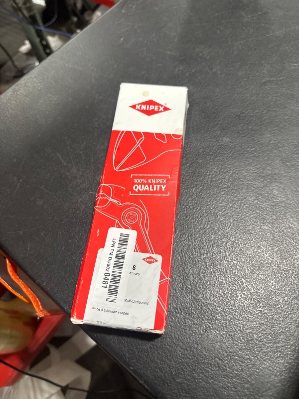 Photo 1 of KNIPEX Tools 13 72 8 Forged Wire Stripper, 8-Inch
