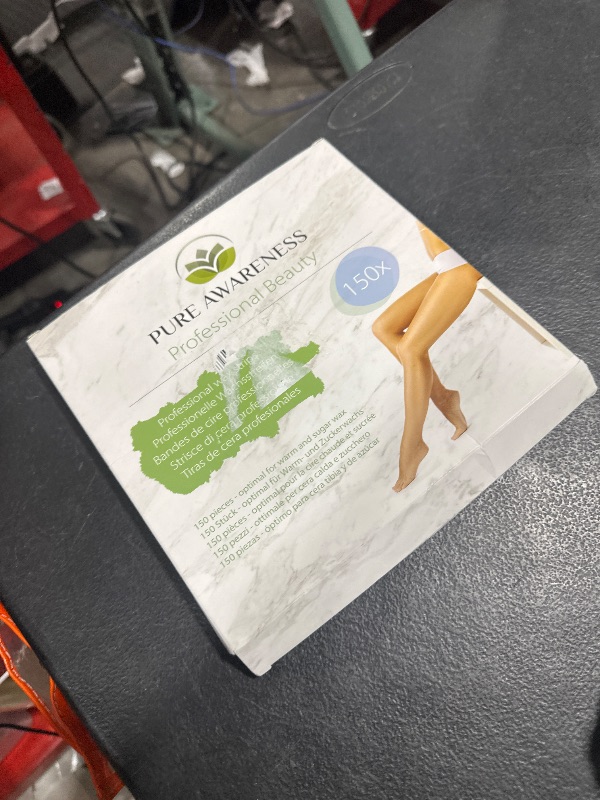 Photo 1 of 150 Wax Strips - Non Woven Fleece Stripes For Warm Wax And Sugar Paste - Skin-friendly And Tear-resistant Hair Removal For Any Type Of Depilation On The Leg, Chest, Back, Intimate Area And Face PA