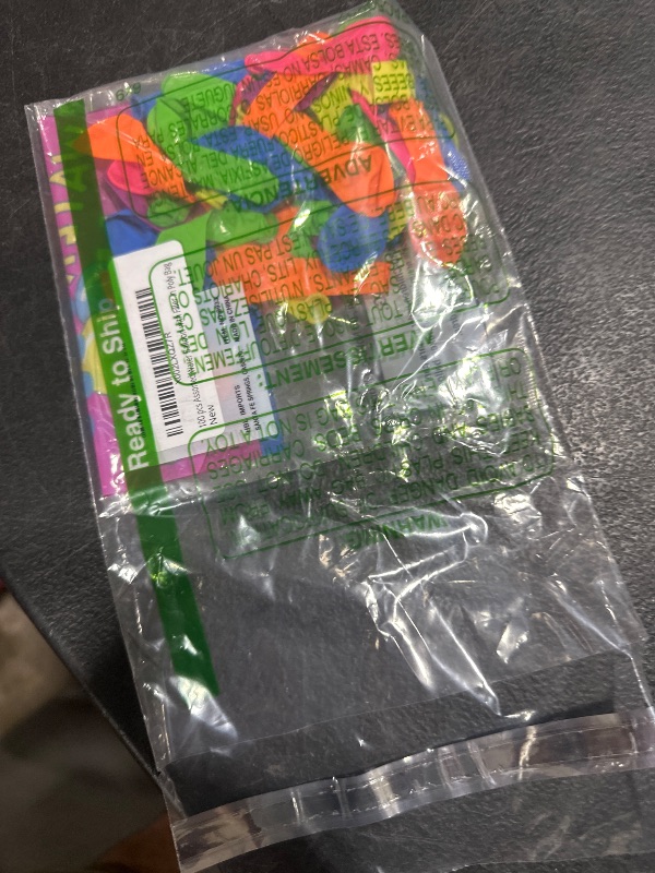Photo 1 of 100 pcs Assorted Water Balloon with Filler in Poly Bag