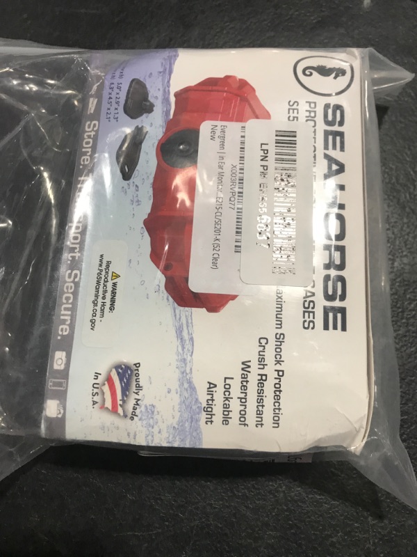 Photo 1 of Evergreen | in Ear Monitor Protective Cases for IEM - Waterproof/USA Made - Suitable for KZ ZS10/ZS10 Pro/ZSN/ZST/AS10/AS16/Sure SE215-CL/SE201-K (52 Clear)