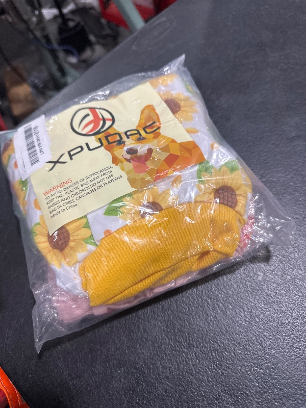 Photo 1 of XPUDAC 4 Pack Dog Pajamas for Small Dogs Girl Boy Soft Stretchy Pjs Summer Puppy Clothes for Doggie Pet Outfits, Large