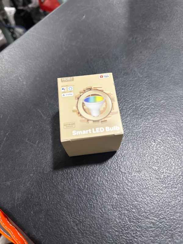Photo 1 of MOES Matter Smart GU10 LED Light Bulbs, Color Changing WiFi Smart Bulbs, 2700K-6500K CW& RGB Dimmable, Smart Life Remote Control, Work with Apple Homekit/Alexa/Google Home, 400lm 5W 1 Pack
