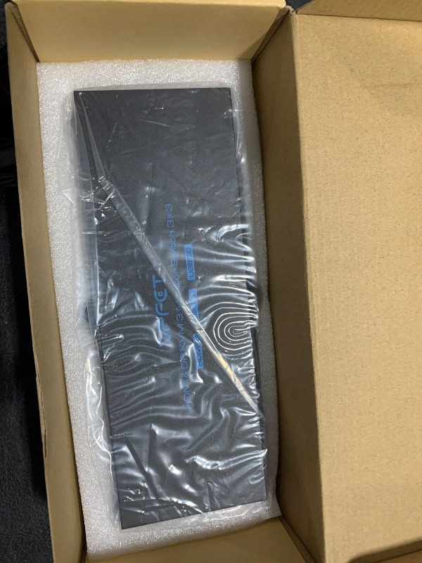 Photo 1 of 4K144Hz Displayport KVM Switch 3 Monitors 3 Computers 1 HDMI 8K30Hz KVM Switches Triple Monitor for 3 PC Share 3 Screens and 4 USB 3.0 Ports with Wireless Controller