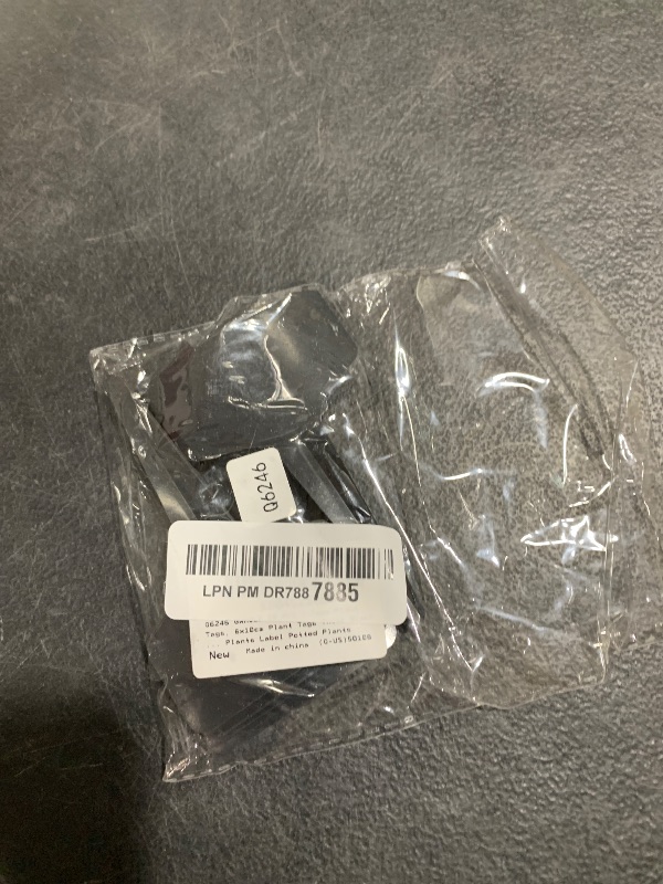Photo 1 of GWHOLE 50 PCS Black T-Type Plant Labels, 6x10cm Thick PVC Garden Tags for Outdoor Potted Plants, Flowers, Vegetables