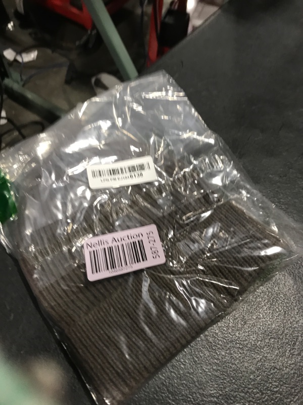Photo 1 of THE NORTH FACE TNF Logo Box Pom Beanie, Smokey Brown, One Size
