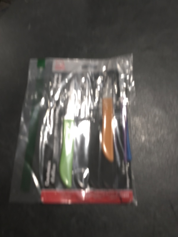 Photo 1 of Chef Craft Select Paring Knife, 2.5 inch blade 6 inches in length 4 piece set, Assorted
