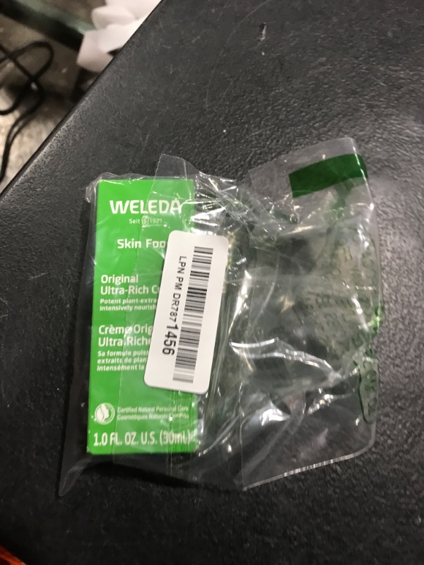 Photo 1 of Weleda Skin Food Original Ultra-Rich Body Cream, 1 Fluid Ounce, Plant Rich Moisturizer with Pansy, Chamomile and Calendula