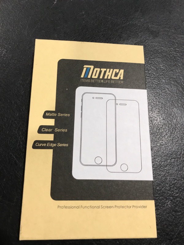 Photo 1 of Mothca Matte Glass Screen Protector for iPhone 16 Pro Max (6.9 inch) Anti-Glare & Anti-Fingerprint Tempered Glass Clear Film, [Easy Installation Frame] Case Friendly, Bubble Free - Smooth as Silk