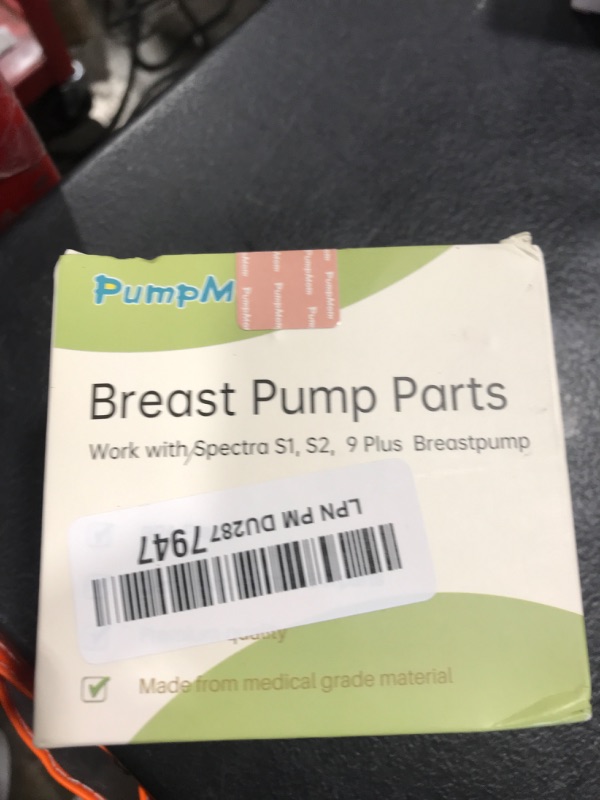Photo 1 of PumpMom-us Breast Pump Parts for Spectra, Replace Duckbill Valves Tubes Backflow Protector Membrane for Spectra S1 S2 9 Plus Breastpumps