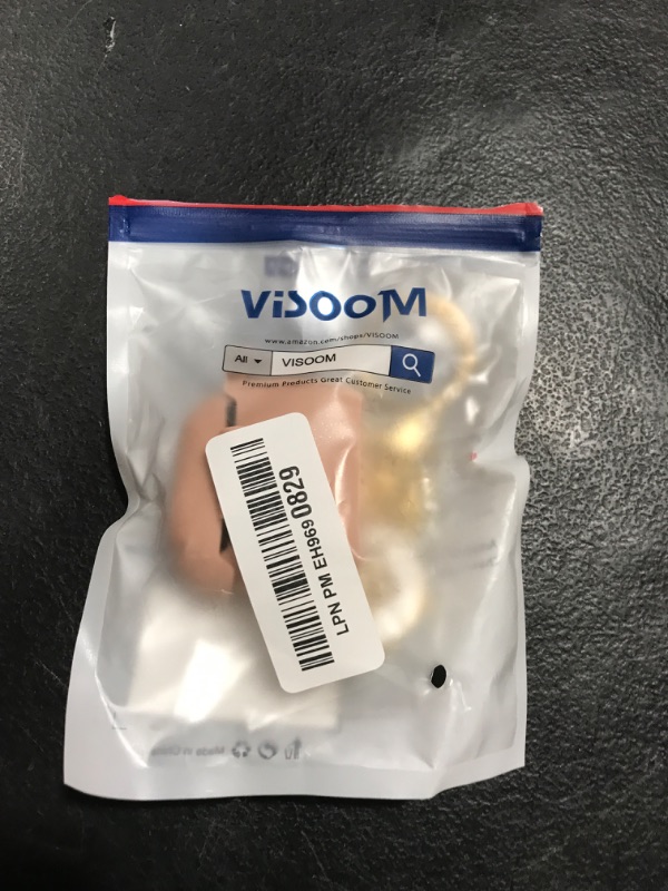 Photo 1 of Case for Apple Airpods 4 - VISOOM Airpods 4 Cases 2024 Cover Women Anti-Drop Silicone iPods 4 Earbuds Wireless Accessorie Charging Cases Girl Bling Keychain for Airpod iPods 4th Generation