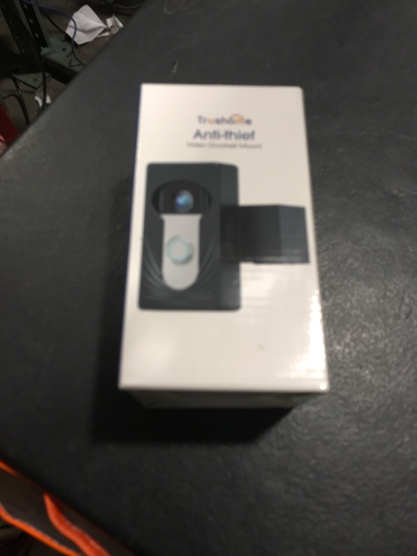 Photo 1 of Wireless Video Doorbell Mount for Ring/Blink, Compatible with Ring 4/3/2/1, No Drill Anti Theft Camera Mount, Camera Holder with Double Screw Fixing, Black (Not Include Doorbell)