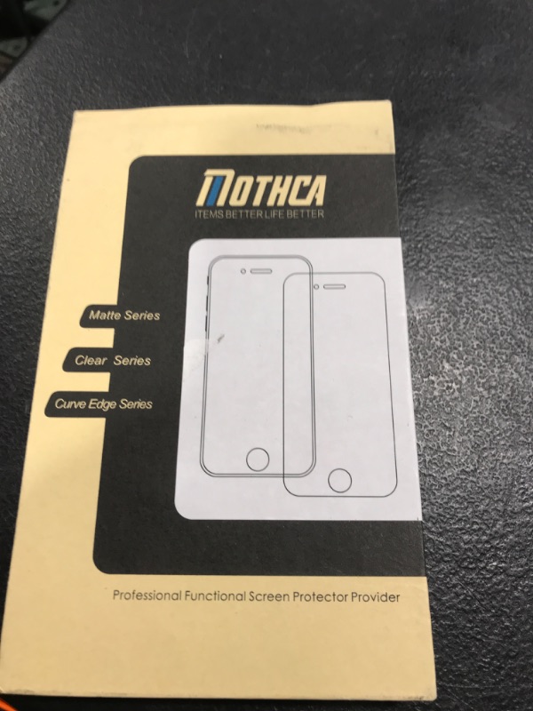 Photo 1 of Mothca Matte Glass Screen Protector for iPhone 16 Pro Max (6.9 inch) Anti-Glare & Anti-Fingerprint Tempered Glass Clear Film, [Easy Installation Frame] Case Friendly, Bubble Free - Smooth as Silk
