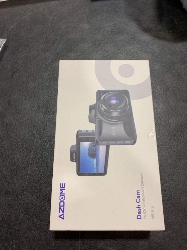 Photo 1 of AZDOME M01 Dual Dash Cam Front and Rear with Free 64GB Card, 3" Screen Dual Dashboard Camera for Car, Built-in ADAS G-Sensor, 24H Parking Mode Car Camera (M01 Pro)
