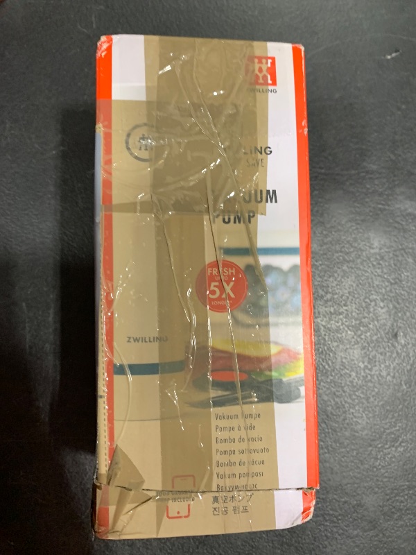 Photo 1 of ZWILLING Fresh & Save Modern Handheld Vacuum Sealer Machine Pump
