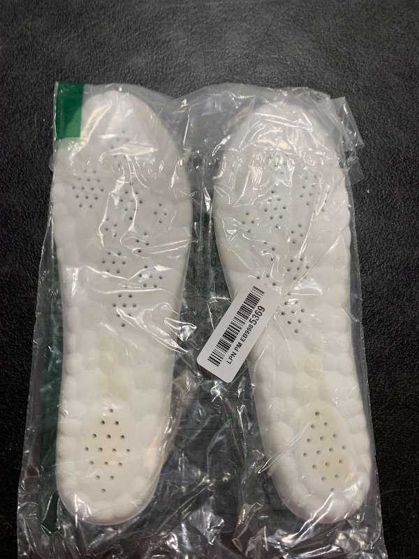 Photo 1 of Memory Foam Insoles for Men and Women, Thick Comfort Insoles with Arch Replacement Massage Insole for Trainers, Sneakers, Soprts Shoes, Work Boots, Black(M: US 8.5/9 W: US 10/10.5)