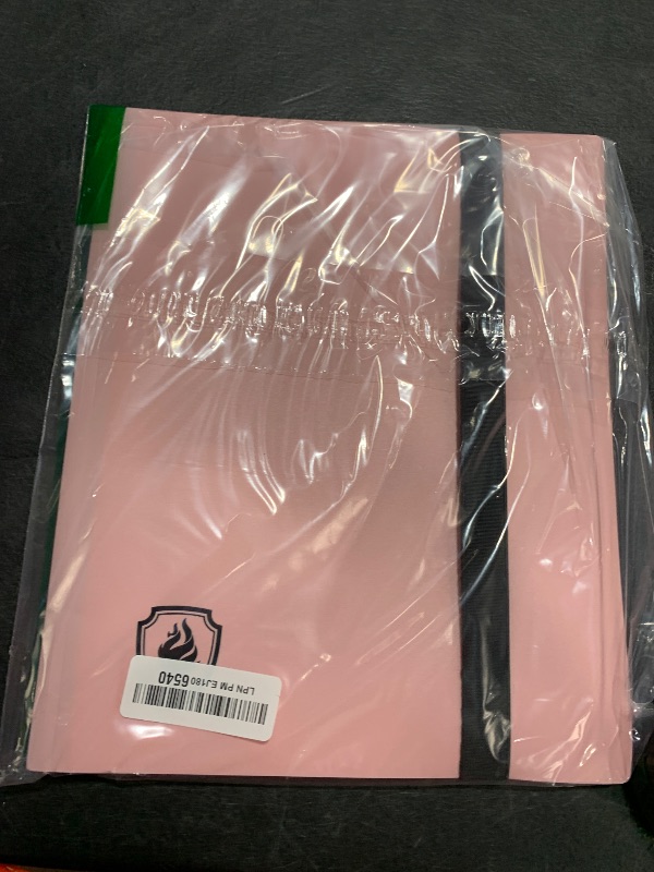 Photo 1 of Heavy Duty Card Binder, Fabmaker 9 Pocket Trading Card Binder Holds 360 Cards, Sleek Side-Loading Card Album, Sturdy Card Collection Folder for TCG, MTG, Yugioh, Other Game Cards, Sport Cards, Pink