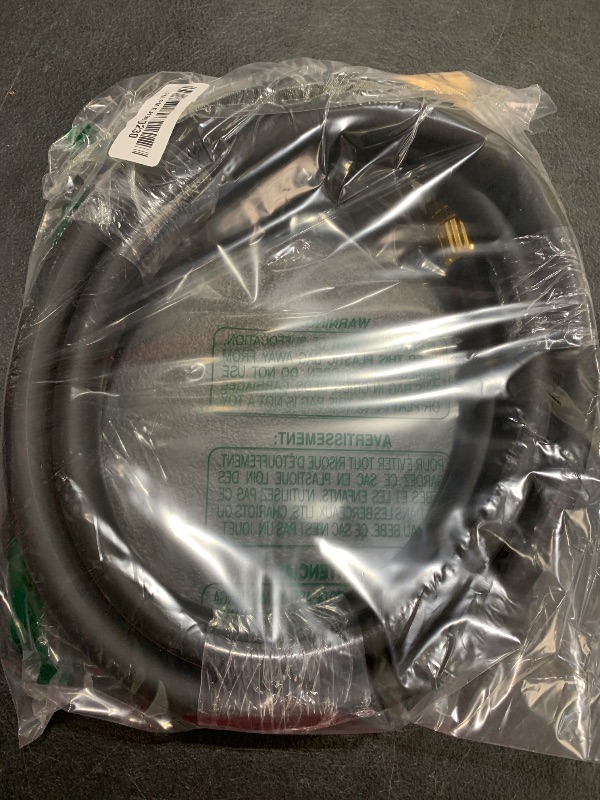 Photo 1 of Giraffe Tools Leader Hose 5/8" x 10ft, Custom Length, No Kink, Flexible, Leakproof Water Hose, Double Female Fittings, 600 Burst PSI, 10ft, Black Orange
