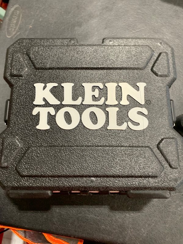 Photo 1 of Klein Tools 93LCLGR Self-Leveling Laser Level, Rechargeable, with Bright Green Cross-Lines and Red Plumb Spot, Magnetic and Ceiling Clamp Mounting