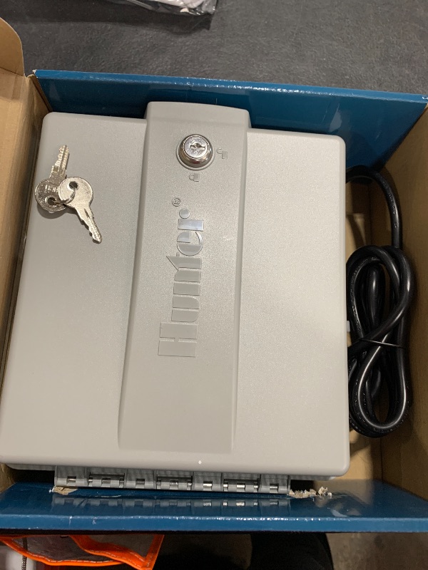 Photo 1 of Hunter Hydrawise PRO-HC 12-Station WiFi Smart Sprinkler Controller, Outdoor Irrigation Timer with Touchscreen Weather-Based Scheduling
