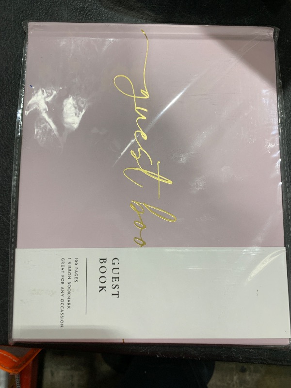 Photo 1 of Lamare Elegant Blank Page Wedding Guest Book – The Perfect Polaroid Guest Book for Wedding Receptions, Birthdays, Baby Showers, and Special Events – A Stylish Sign-in Book for Guests