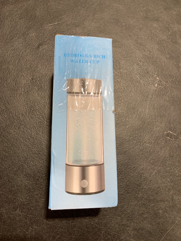 Photo 1 of Hydrogen Water Bottle Generator, Portable Hydrogen Water Ionizer Machine Rechargeable,Hydrogen Rich Water Glass Health Cup for Travel 420ml Gift for Friends/Women/Men/Mom/Father/Grandpa/Grandma