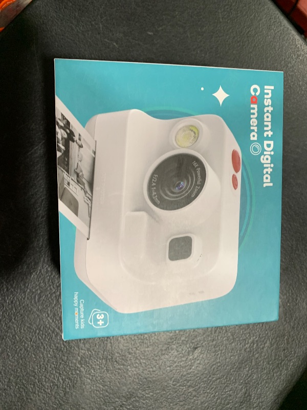Photo 1 of Dylanto Instant Print Camera for Kids,2.4 Inch Screen Kids Instant Cameras, Christmas Birthday Gifts for Girls Age 3-12, Portable Toddler Toy for 3 4 5 6 7 8 9 10 Year Old Girls Boys White