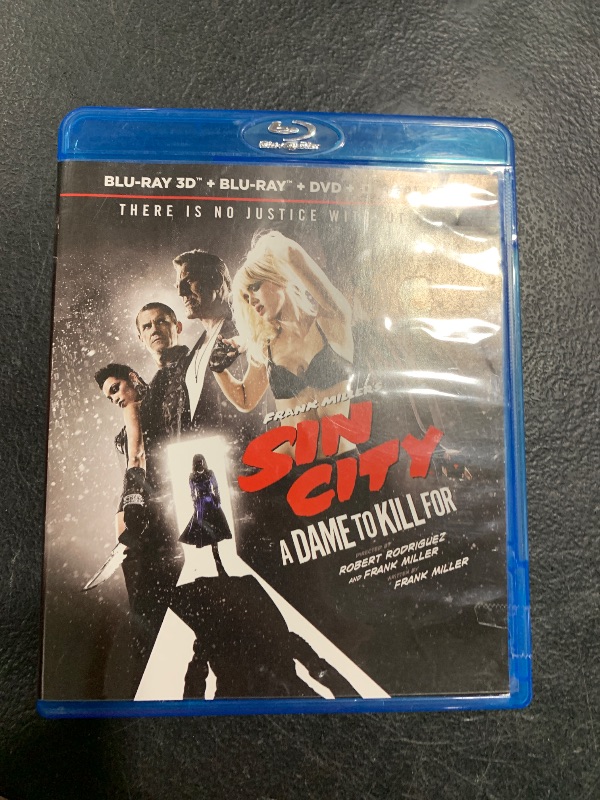 Photo 1 of SIN CITY Limited Edition BLU-RAY 2-Pack (Sin City/Sin City A Dame to Kill For) Both Movies