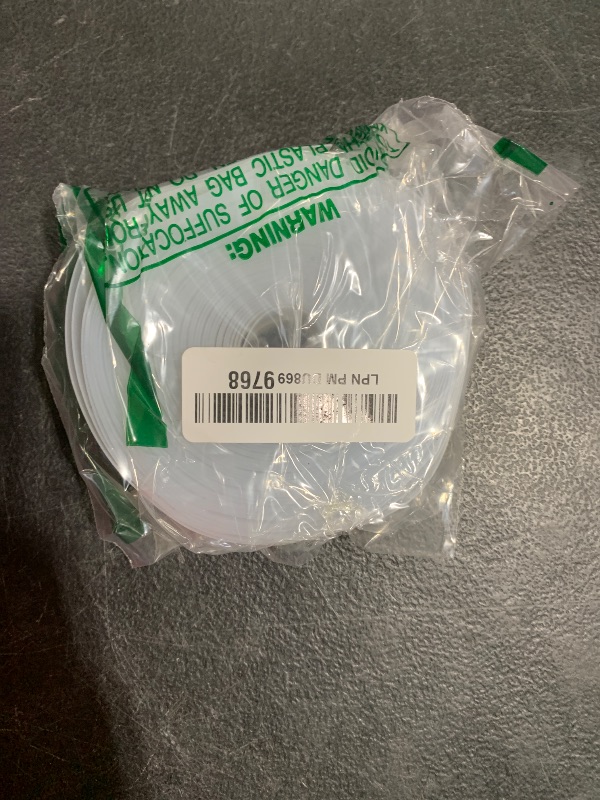 Photo 1 of TAROSE Weather Stripping, 33 Feet Weather Stripping Door Seal Door Draft Stopper Shower Door Seal Strip Window Seal, Adhesive Silicone Tape (Transparent, 35MM)
