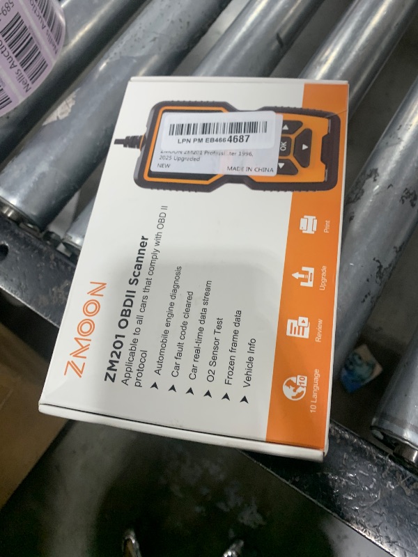 Photo 1 of ZMOON ZM201 Professional OBD2 Scanner Diagnostic Tool, Enhanced Check Engine Code Reader with Reset OBDII/EOBD Car Diagnostic Scan Tools for All Vehicles After 1996, 2025 Upgraded
