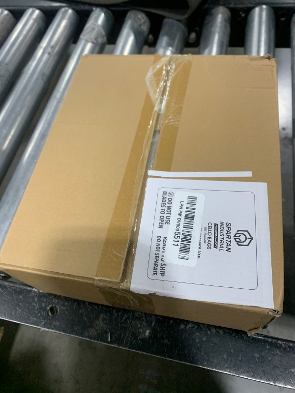 Photo 1 of Spartan Industrial - 8" X 8" (1000 Count) Crystal Clear Resealable Cello Poly Bags for Packaging Prints & Photos - Self Seal