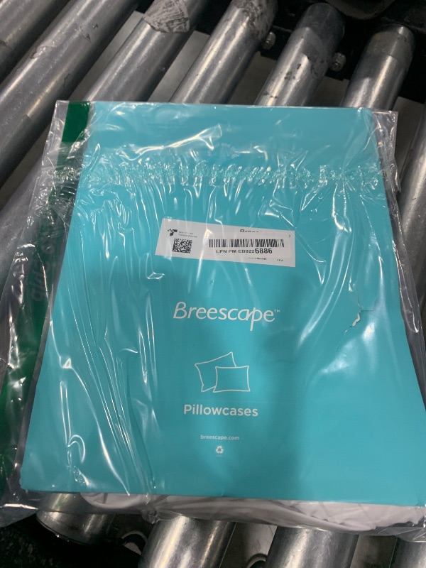 Photo 1 of Breescape Cooling Pillow Cases Standard/Queen Size - BlendTek™ Dry & Cool Technology for Hot Sleepers and Night Sweats, Soft & Smooth Pillowcases for Hair & Skin Care, Set of 2, 20" x 30", Snow White