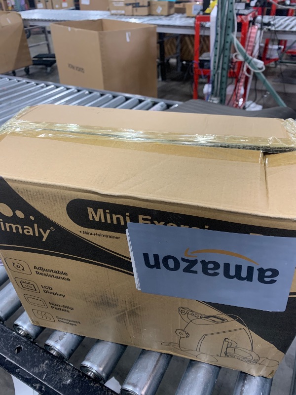 Photo 1 of Mini Exercise Bike, himaly Under Desk Bike Pedal Exerciser Portable Foot Cycle Arm & Leg Peddler Machine with LCD Screen Displays