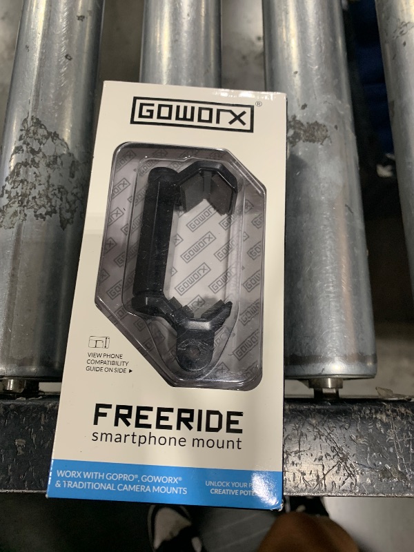 Photo 1 of GOWORX Freeride Phone Mount 3-in-1 Action Camera Mount + Tripod Adapter for iPhone, Galaxy, GoPro & Smart Phones