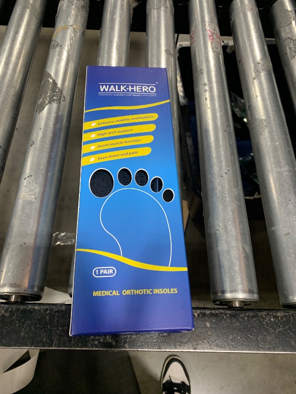 Photo 1 of Plantar Fasciitis Insoles for Men Women - Orthotics Inserts, Shoe Insoles Arch Support Flat Feet Inserts Work Boot Insoles for Standing All Day (Mens 9-9 1/2 | Womens 11-11 1/2)