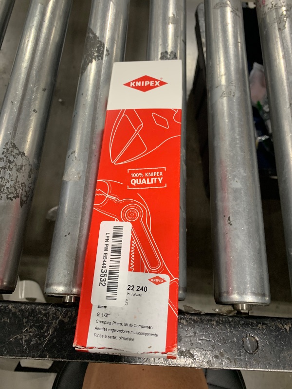 Photo 1 of KNIPEX 9-1/2" Crimping Pliers, Ergonomic Grip