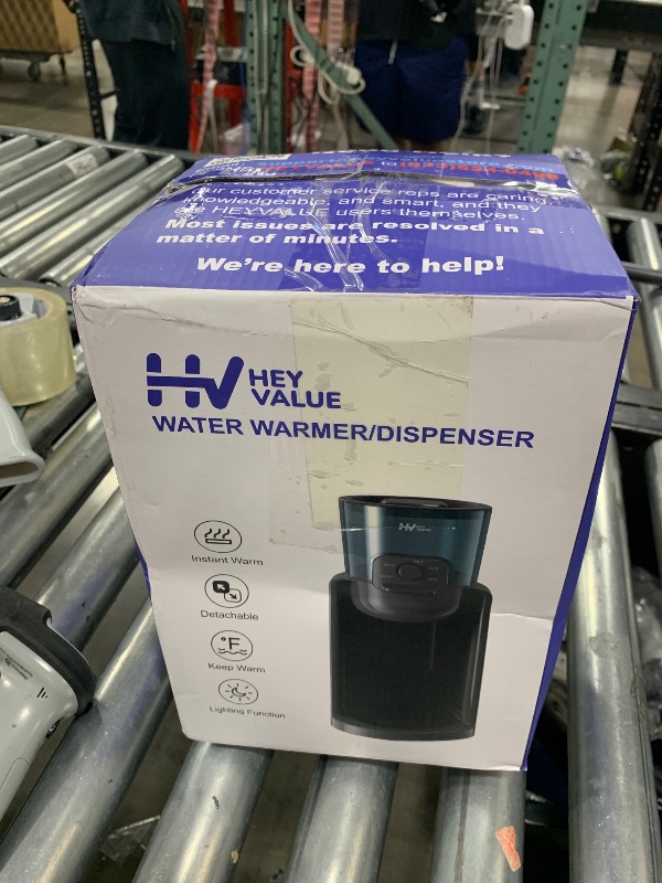 Photo 1 of Water Warmer, HEYVALUE Baby Bottle Warmer, Formula Maker with Night Light, 4 Temperature Control & 72H Keep Warm, Detachable Tank, Instantly Dispenses Warm Water, Feed Baby More Easier and Healthier