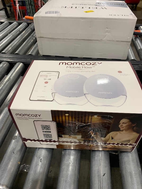 Photo 1 of Momcozy Breast Pump Hands Free Upgraded Mobile Flow | M9, App Discreet Control with Personalized Multi-Modes & 15 Levels, Wearable Breast Pump 24mm, 2 Pack Cozy Red
