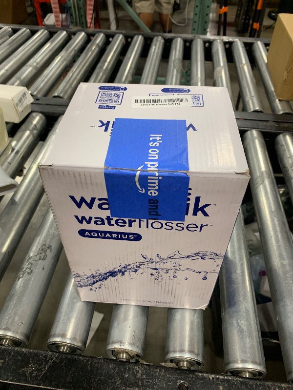 Photo 1 of Waterpik Aquarius Water Flosser For Teeth Cleaning, Gums, Braces, Dental Care, Electric Power With 10 Settings, 7 Tips For Multiple Users And Needs, ADA Accepted, White WP-660, Packaging May Vary