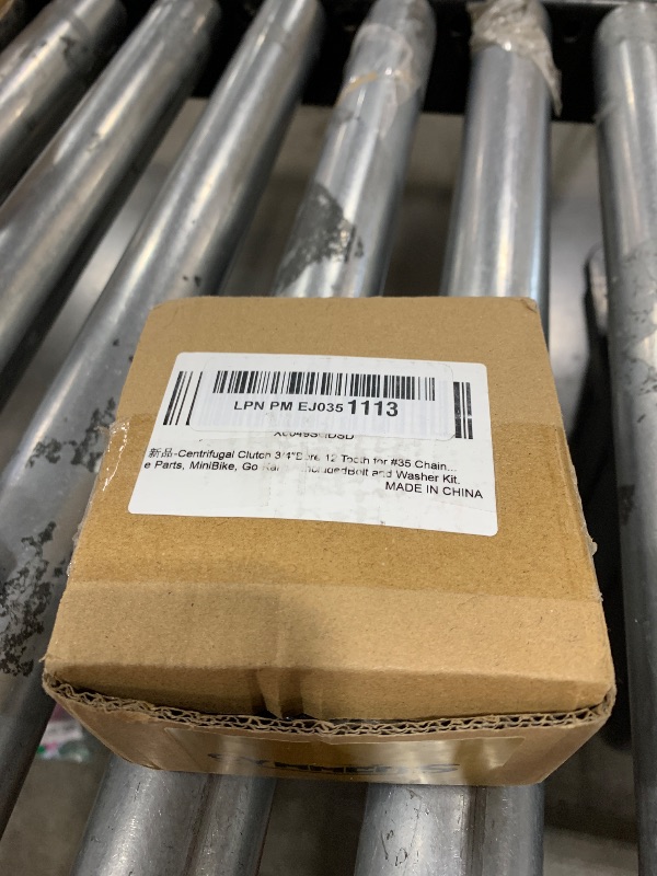 Photo 1 of Centrifugal Clutch 3/4" Bore 12 Tooth for #35 Chain, Fit for 3/4" Bore Pedator 212cc, Honda GC GX and Most 2-6.5HP Small Engines performance Parts, MiniBike, Go Kart, Included Bolt and Washer Kit.
