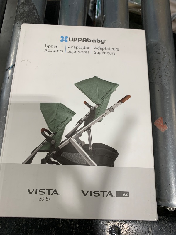 Photo 1 of UPPAbaby Upper Adapter for Vista, Vista V2, and Vista V3 Strollers/ Compatible with Bassinet, Toddler Seat, Aria, Mesa V2, or Mesa Max Infant Car Seats / Quick + Secure Attachment / 1 Set