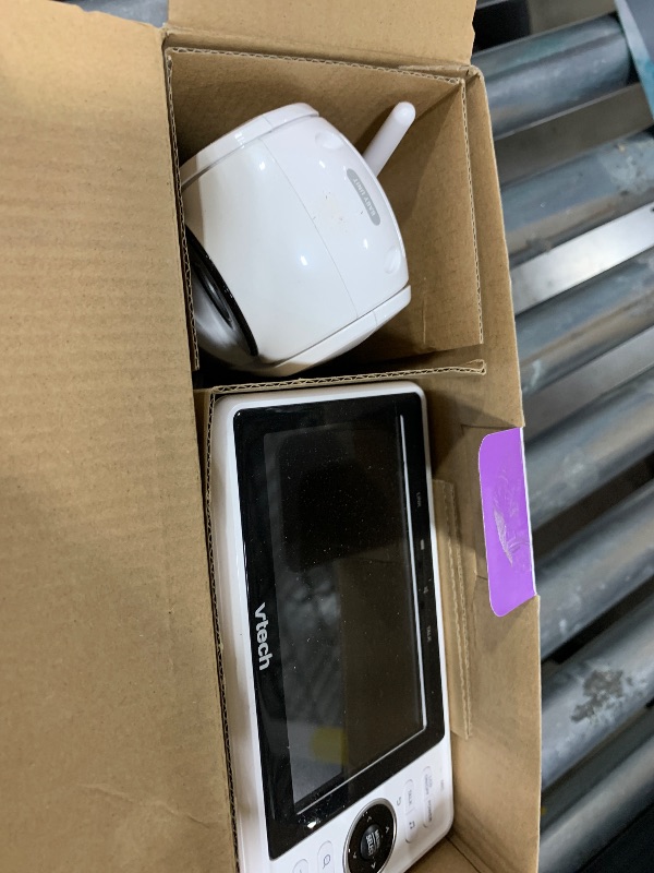 Photo 1 of VTech Upgraded Smart WiFi Baby Monitor VM901, 5-inch 720p Display, 1080p Camera, HD NightVision, Fully Remote Pan Tilt Zoom, 2-Way Talk, Free Smart Phone App, Works with iOS, Android