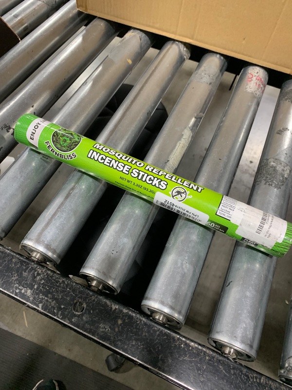 Photo 1 of FernBliss Mosquito Repellent Incense Sticks - 60 Plant-Based Citronella Incense Sticks for Backyard, Travel, Camping, Indoors, and Outdoor Patio