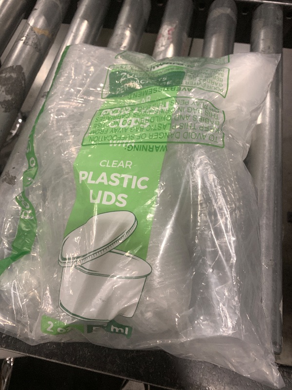 Photo 1 of Freshware Plastic Portion Cups with Lids [2 Ounce, 200 Sets] Disposable Plastic Cups for Meal Prep, Salad Dressing, Jellos Shot Cups, Souffle Cups, Condiment and Dipping Sauce Cups