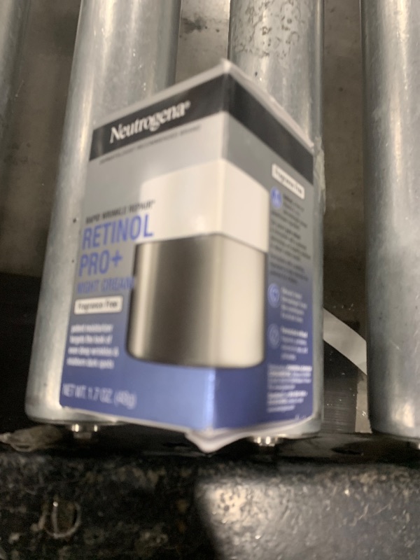 Photo 1 of Neutrogena Retinol Pro+ Anti-Wrinkle Night Moisturizer, Rapid Wrinkle Repair, Anti-Aging Face & Neck Cream, Formulated without fragrance, parabens, dyes, & phthalates, Retinol, 1.7 oz