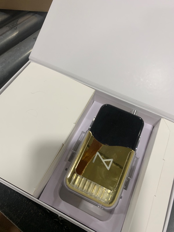 Photo 1 of M Mase- Professional Nail Drill Machine - Coreless 2-in-1 Nail File - Electric, Cordless, 35000 RPM, HD Display - Electric Nail Drill for Professional & Home Use (Gold)